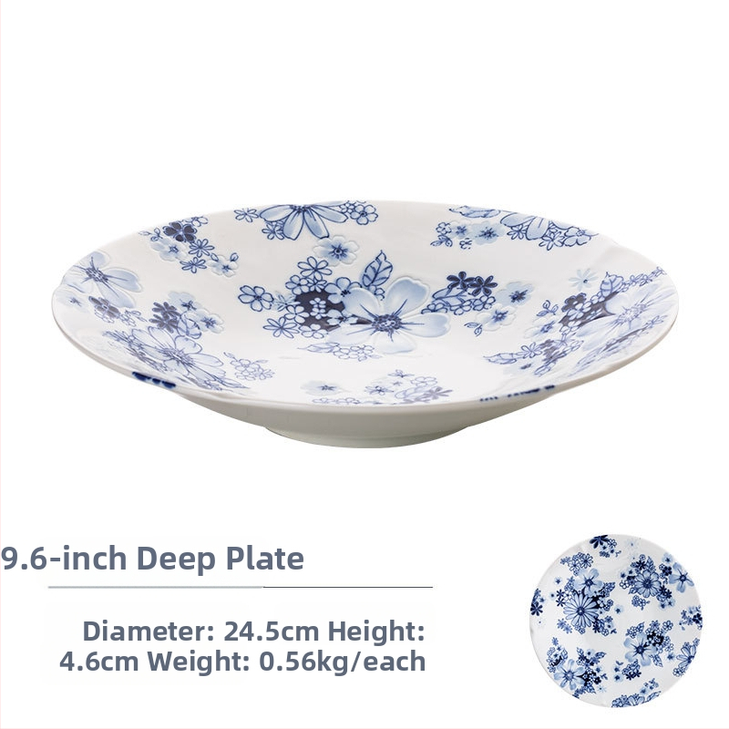 Aláglazúros kerámia tálak, 650 ml, egyszínű, modern minimalista stílus, 10 darabos készlet