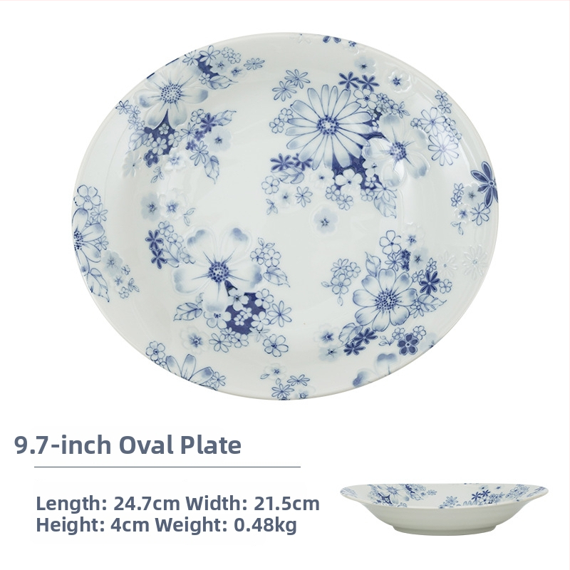 Aláglazúros kerámia tálak, 650 ml, egyszínű, modern minimalista stílus, 10 darabos készlet