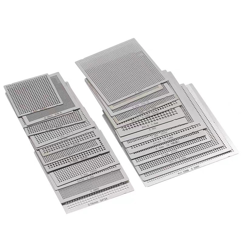 Μάσκα BGA με άμεση θέρμανση από ατσάλινο πλέγμα – σετ 144 τεμαχίων