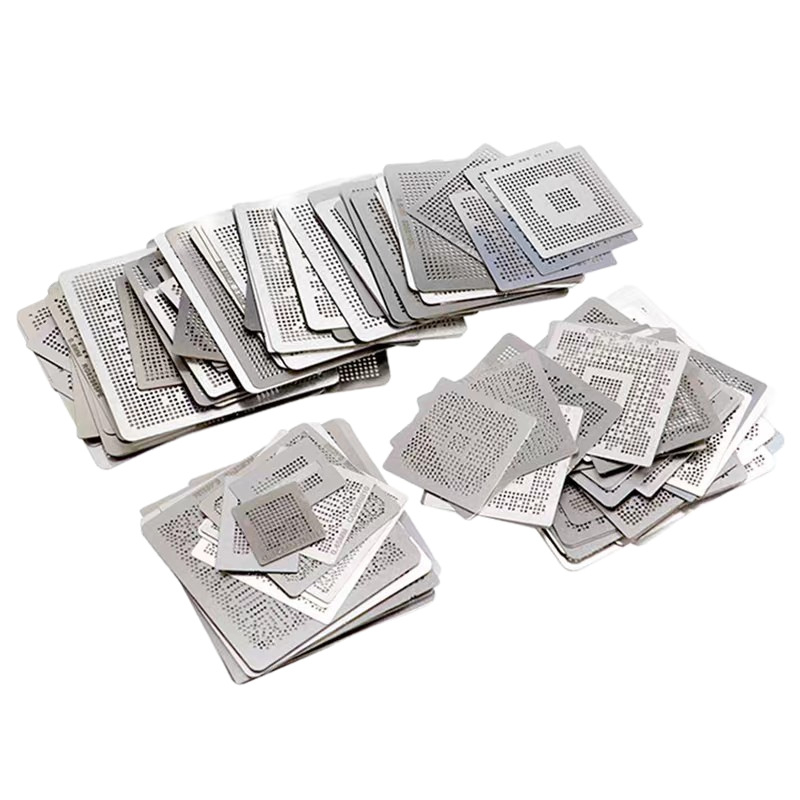 Μάσκα BGA με άμεση θέρμανση από ατσάλινο πλέγμα – σετ 144 τεμαχίων