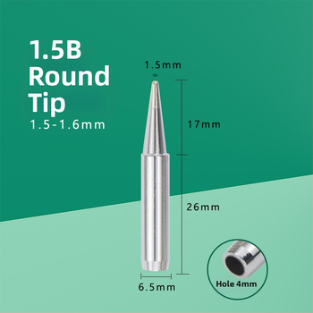 Tip na spájkovací hrot s konštantnou teplotou, kompatibilný so stanicami 936 a 908, okrúhly a konický hrot