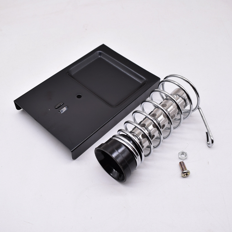 Μεταλλική βάση για κολλητήρι με διπλό σωλήνα και ελατηριώδη στήριξη