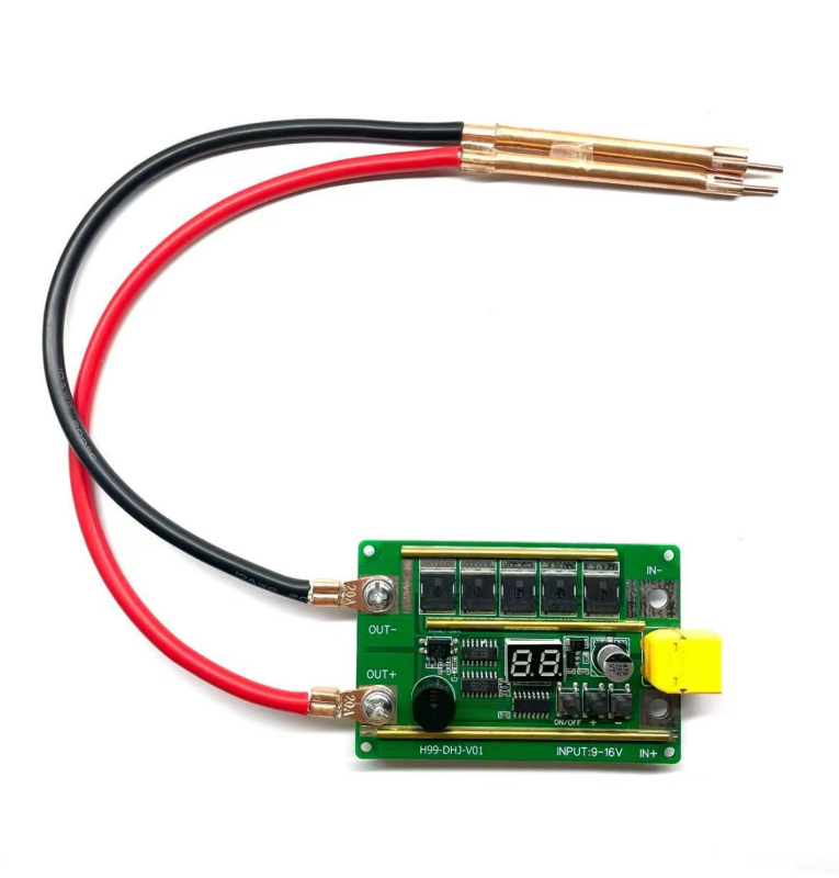 DIY 12V 18650 литиево-йонна точкова заваръчна машина за никелов лист