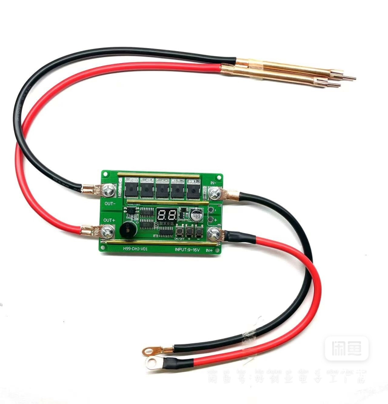 DIY 12V 18650 литиево-йонна точкова заваръчна машина за никелов лист