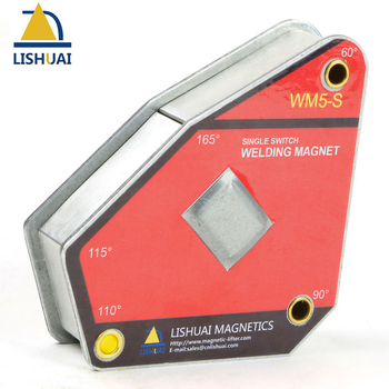 Lishuai WM5 magnetski držač za zavarivanje – NdFeB, višestruki kutovi 60/90/110/115/165°, maksimalna vučna sila oko 35 kg