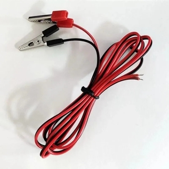 12V bakreni zavarivački kabel s kliještima aligatorima i paralelnim vodičima