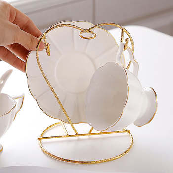 Držač šalica za dvije šalice od nehrđajućeg čelika | moderan minimalistički dizajn | montaža bez bušenja | dimenzije 14,5×13 cm