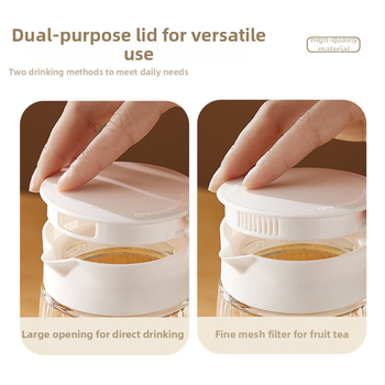 Nordický štýl súpravy sklenených karaf na studenú vodu, 5 kusov s pohármi