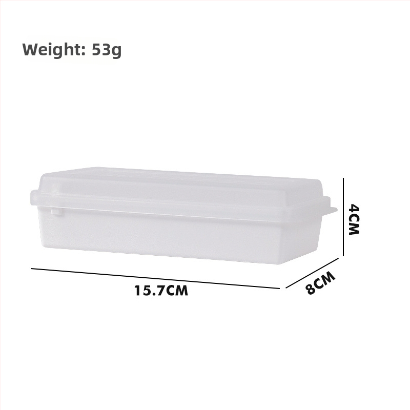 Dóza na maslo s nožom na krájanie a vekom, PP materiál