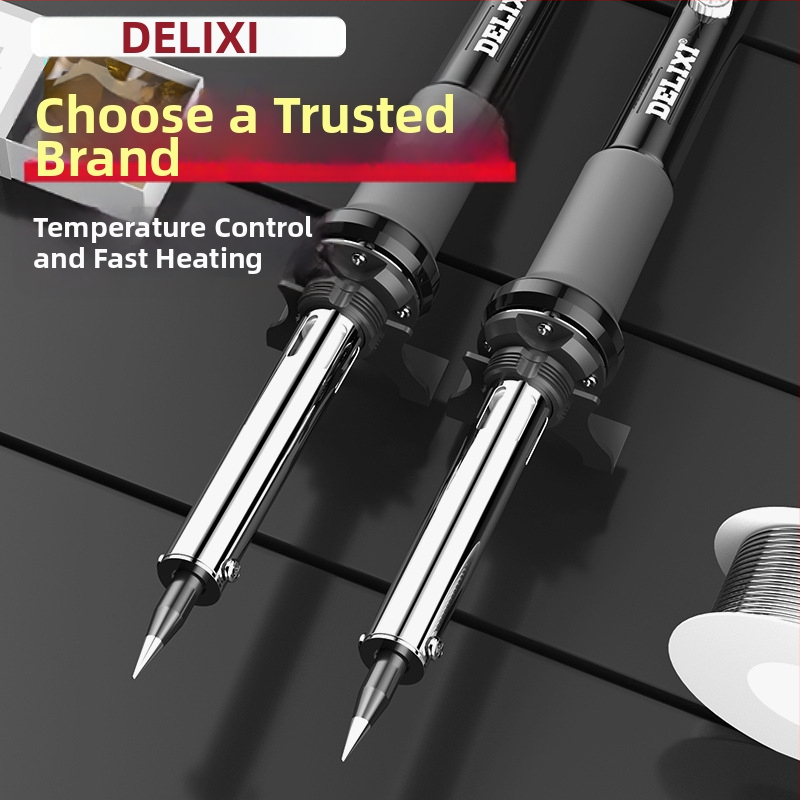 Delixi elektrická spájkovacia pero s konštantnou teplotou – domáci set s nastaviteľnou teplotou
