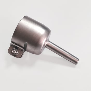 Forrólevegős műanyag hegesztőpisztoly kiegészítők – 316 rozsdamentes acél, szabványos kerek hegesztő fúvóka, 500°C működési hőmérséklet, 13,8 m3/h légáramlás