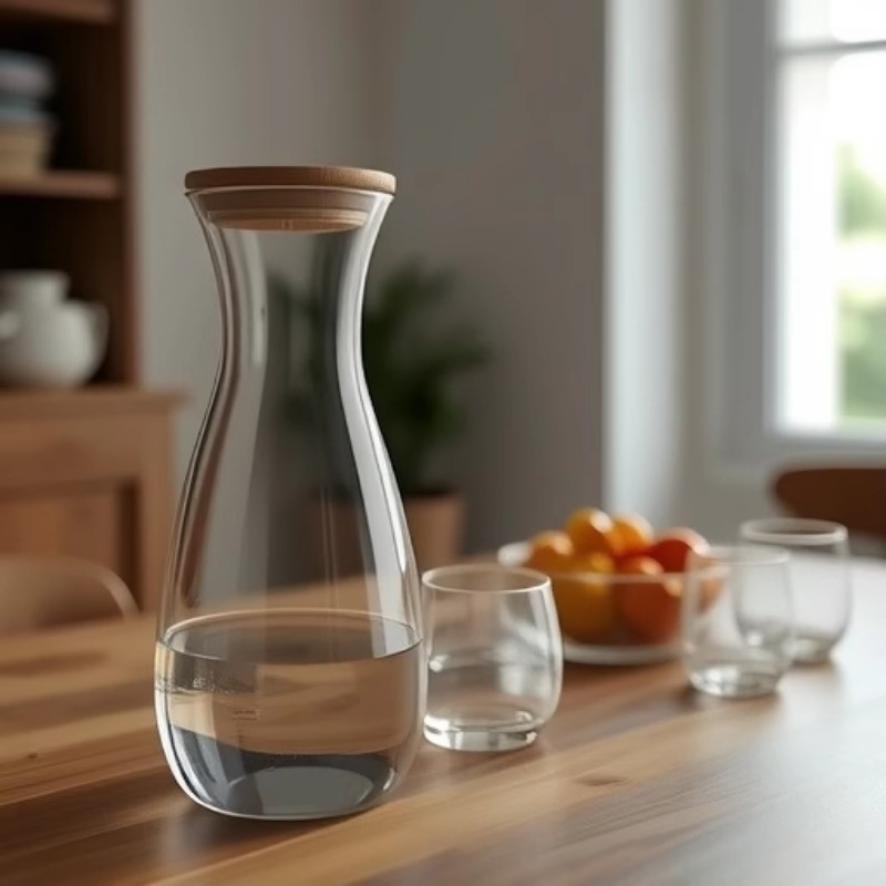 Gmax Σετ Γυάλιων Μπουκαλιών Κρύου Νερού — Γυαλί Ανθεκτικό στις Υψηλές Θερμοκρασίες, Σύγχρονο Μινιμαλιστικό Στυλ, Κατάλληλο για Χυμούς, Γάλα και Ποτά