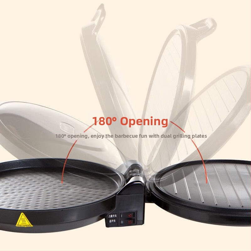 Elektrická palacinková panvica, dvojstranný visací dizajn, model JHN30F, 220V