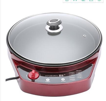 Električna tava za kolače i palačinke, model LKA-120C, jednostrano grijanje, upravljanje vremenom i temperaturom, 220V, 1000W, 3C certifikat