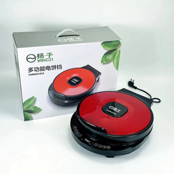 Yangzi električna tava za palačinke 1200, dvostruko grijanje, viseći dizajn, mehaničko upravljanje, 1000W+