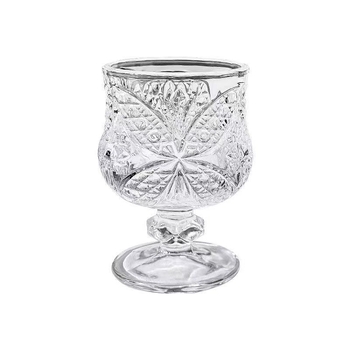 Set čaša za vino, mini slatki prinčevski stil graviranog motiva, soda-lime staklo, dizajn s jednim čašom, moderni minimalistički stil, za kućnu upotrebu, prilagodljiv s ispisanim logom, pakiranje u papirnatu kutiju