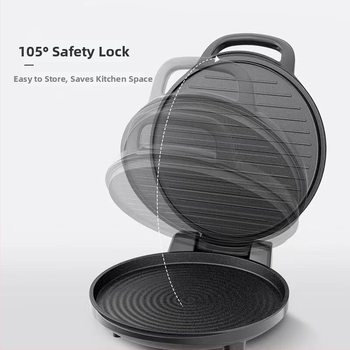 Midea električni palačinka aparat, Prženje/Grill/Pečenje, Dvostrano grijanje, 900-999W, 220V/50Hz, Mehaničko upravljanje