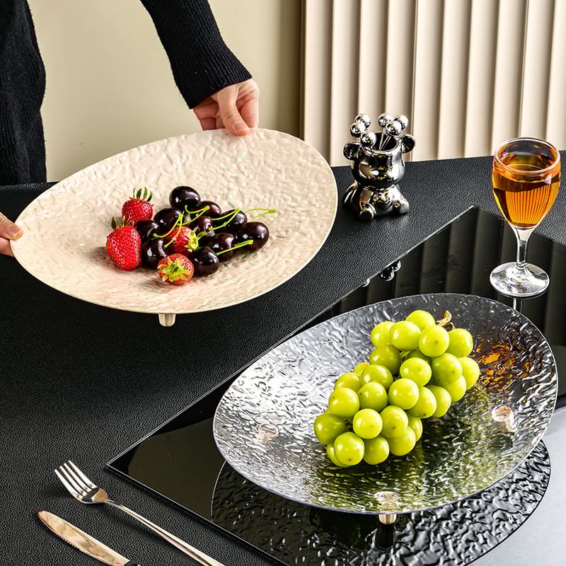 Wenjing műanyag gyümölcstál, modern egyszerű stílus, 2024-es piaci bevezetés