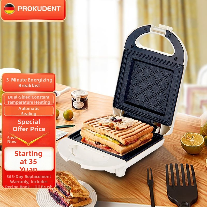 DM-1686 Domáca palacinkovačka, viacfunkčné vykurovacie panvové zariadenie, 600W, mechanické ovládanie, ohrev trubičkovým elementom, pre 1 osobu