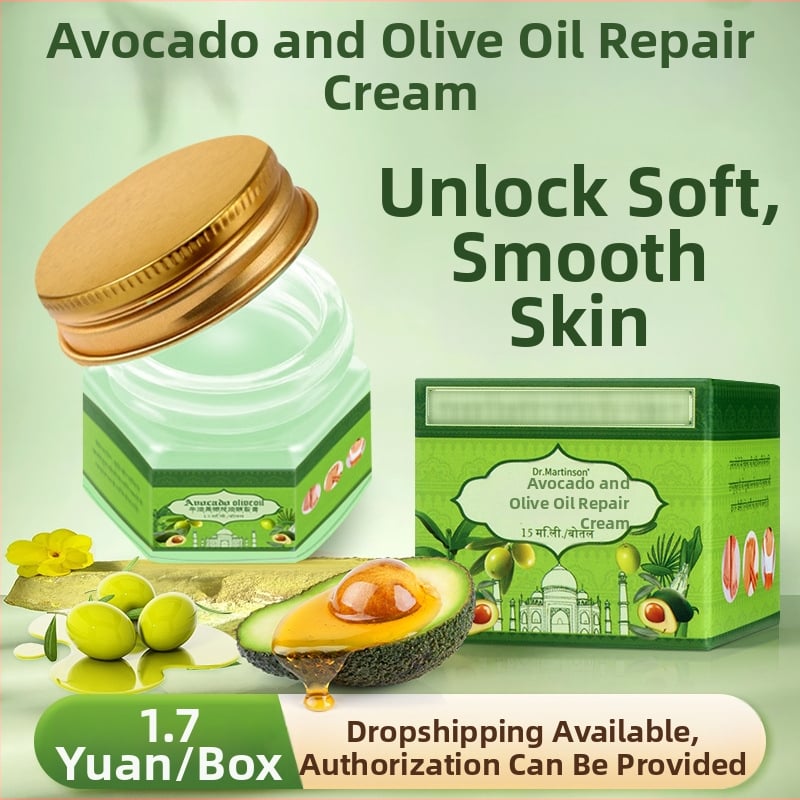 Avokado aliejaus kremas įtrūkimų odai - Dr.Martinson, tekstūra pasta, vaisinis kvapas, galiojimo laikas 2 metai, kūno priežiūros rinkinys