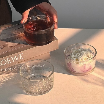 Desertna čašica i zdjela za užinu; sladak dizajn; jednostavna tekstura; materijal: Drugo; stil: moderan minimalistički; tip stila: novi kineski stil