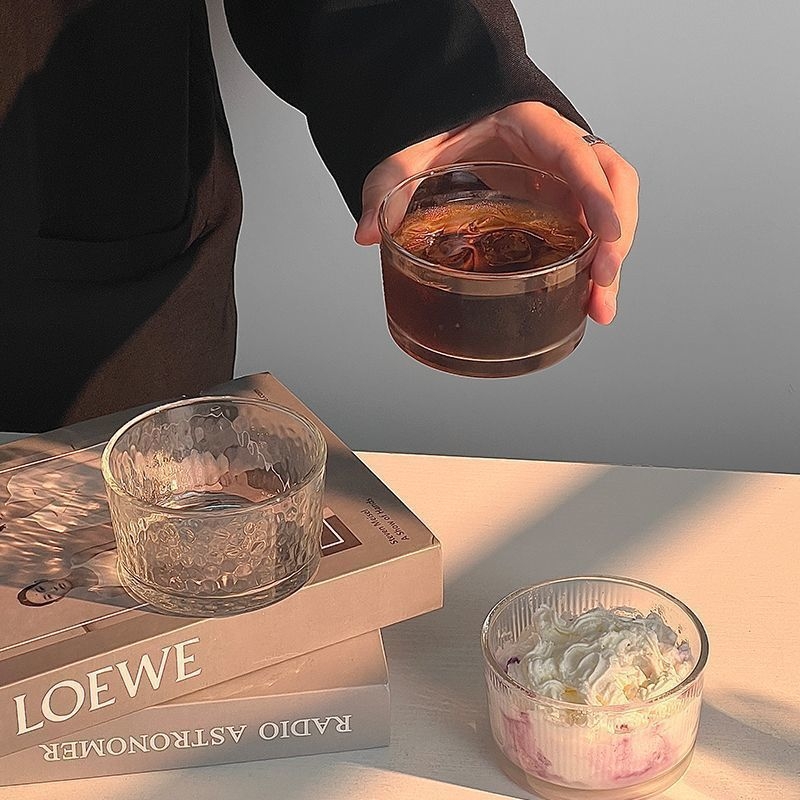 Desertna čašica i zdjela za užinu; sladak dizajn; jednostavna tekstura; materijal: Drugo; stil: moderan minimalistički; tip stila: novi kineski stil