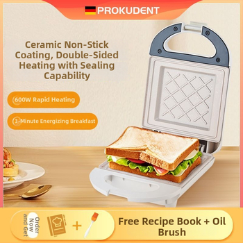 PROKUDENT DM-1686 Palacinkový stroj pre domácnosť – 600W, vykurovacia trubica, mechanické ovládanie, kapacita pre 1 osobu