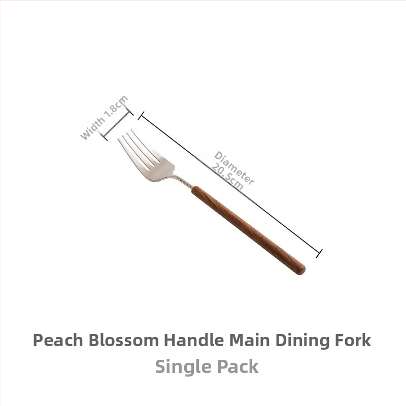 Trojdielny set noža na steak, vidličky a lyžice z nehrdzavejúcej ocele 304, západného štýlu jedálenské súpravy na komerčné použitie