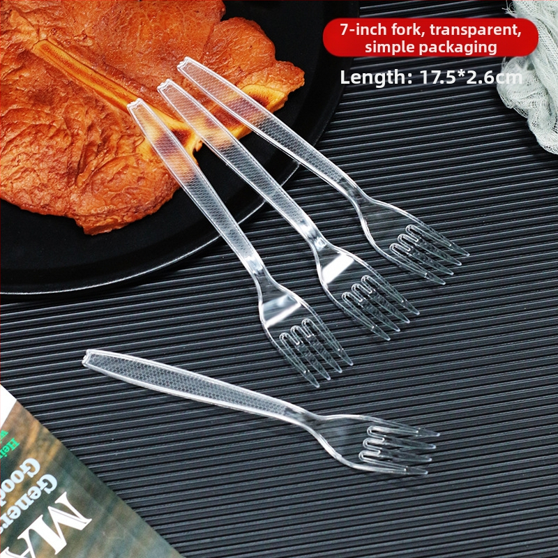 Jednorazová plastová súprava západného riadu (nôž, vidlica, lyžica) - hrúbka 0.1 cm; materiál: plast; prispôsobenie k dispozícii