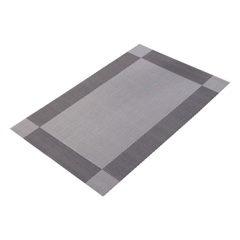 Set podložnika za stolom i podmetača za čaše, PVC i PET, četvrtastog oblika, moderni minimalistički stil
