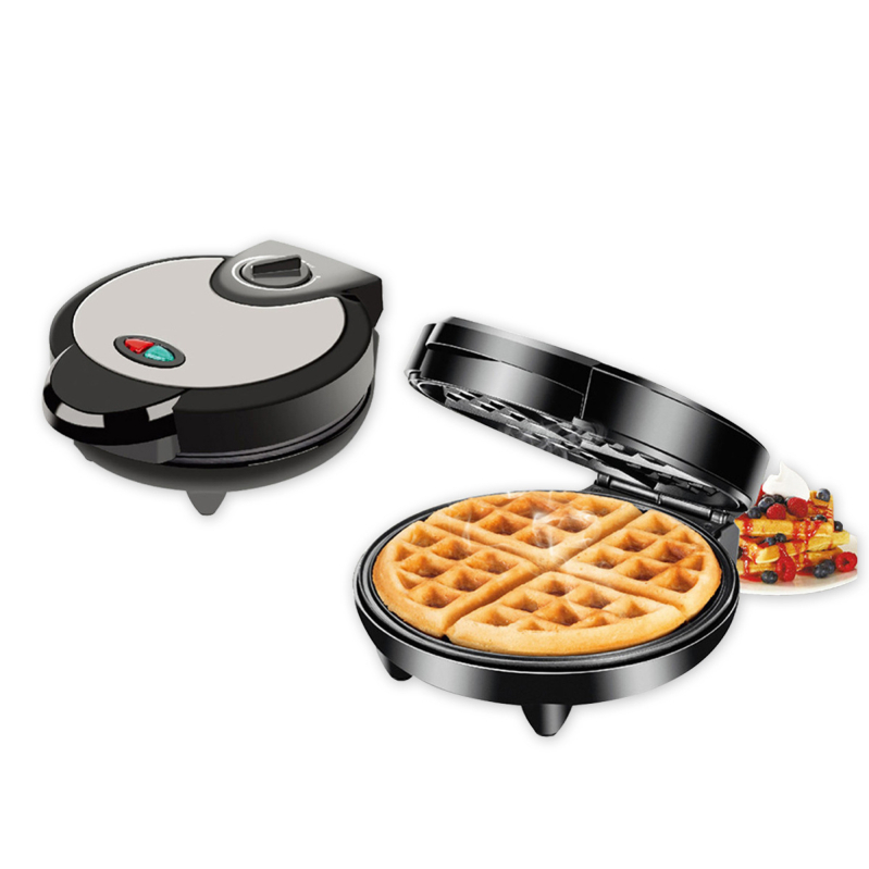 Električni waffle aparat, nehrđajući čelik, 4-slojni stroj za sendviče i vafle, dvostruko grijanje, upravljanje mikroprocesorom