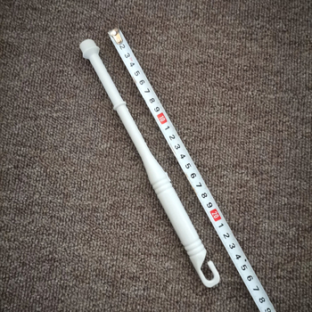 Fali WC-kefe, egyszer használatos, levehető, műanyag, holt sarkok nélkül