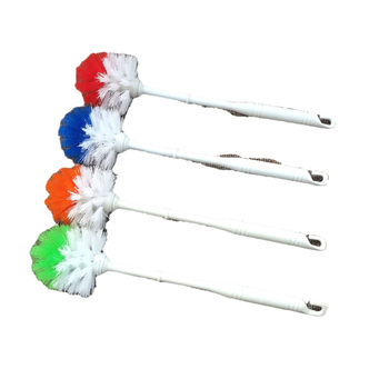 Fali WC-kefe, egyszer használatos, levehető, műanyag, holt sarkok nélkül