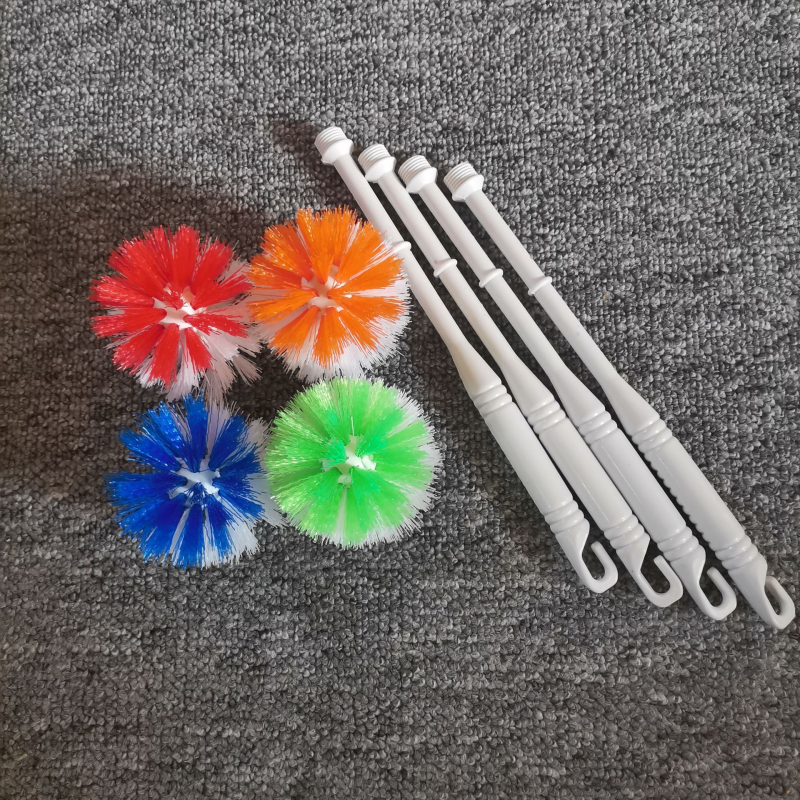 Fali WC-kefe, egyszer használatos, levehető, műanyag, holt sarkok nélkül