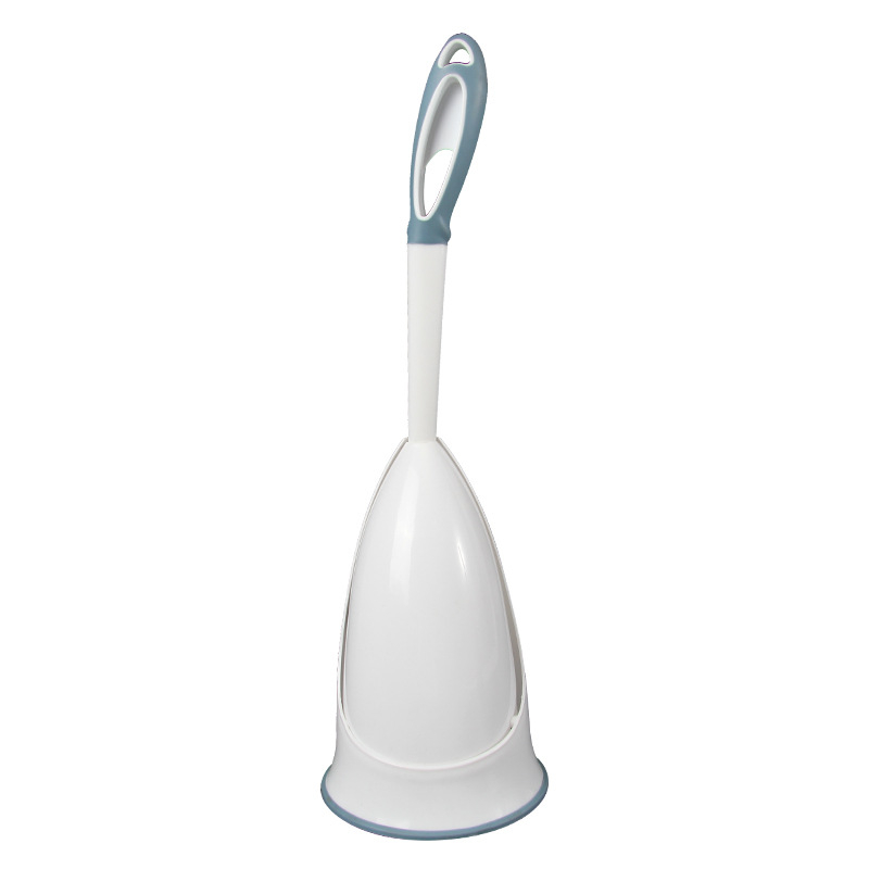 Set četke za WC za kućnu upotrebu s postoljem, dvostruka četka s mehanizmom otvaranja i zatvaranja, plastika, Mcqueen, 240 g