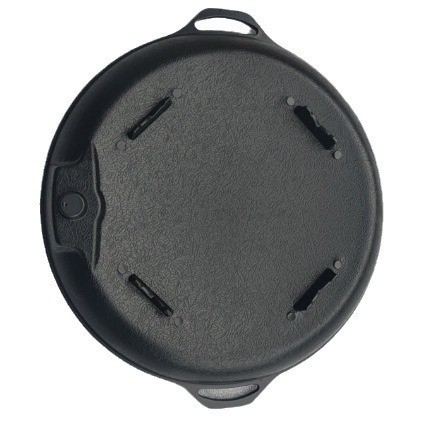 Корейски стил грил тиган Маифан камък - немазнен, бездимен, преносим, многофункционален, кръгъл