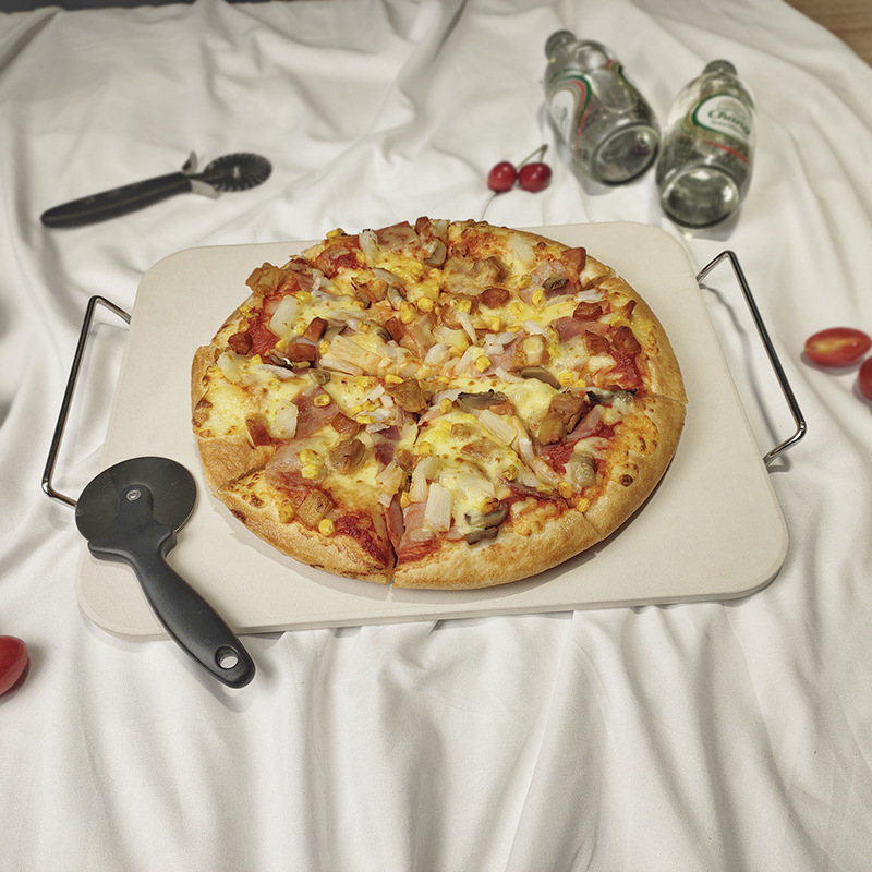 Cordierite πλάκα πέτρας φούρνου – για πίτσα και ψωμί, ανθεκτική σε υψηλές θερμοκρασίες