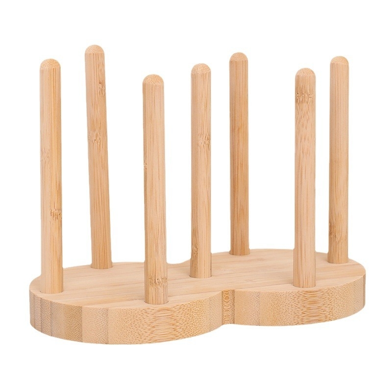 Drveni držač čaša, moderan minimalistički dizajn, za jednokratne papirnate čaše, ugrađeni nosač