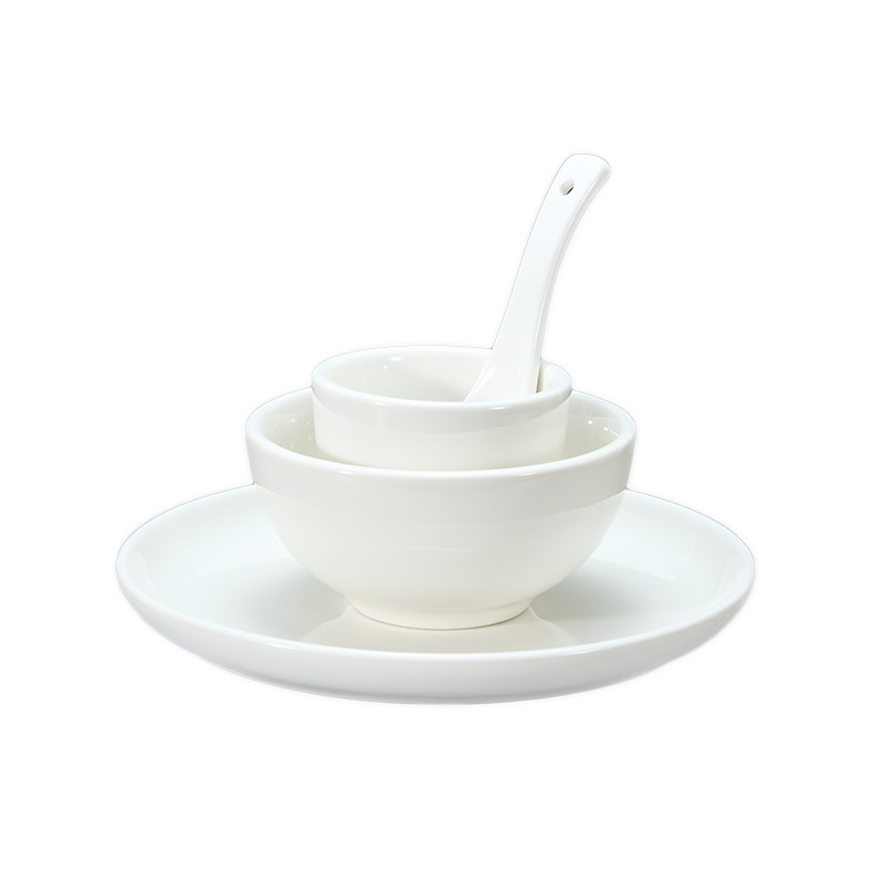 Porcelanski set posuđa za hotele i restorane | Tuxton, moderan minimalistički stil, underglaze color završna obrada, mikrovalna sigurnost, mogućnost prilagodbe