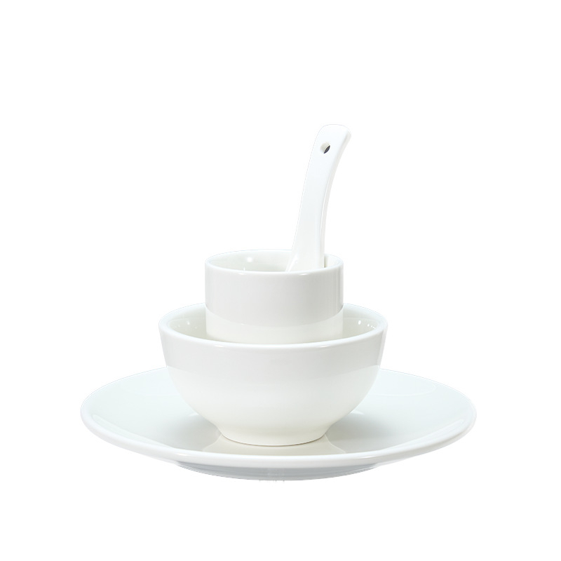 Porcelanski set posuđa za hotele i restorane | Tuxton, moderan minimalistički stil, underglaze color završna obrada, mikrovalna sigurnost, mogućnost prilagodbe