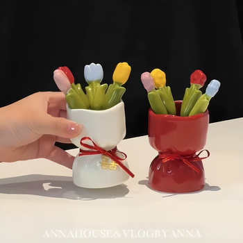 Set vilica za voće – keramički, novi kineski stil, vrhunska kvaliteta