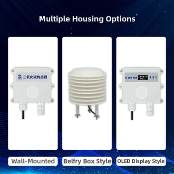 Detector CO2 cu ieșire RS485 pentru seră - transmițător CO2 de înaltă precizie (Model ZTS-3002-CO2-*, precizie ±0.3%, rezoluție 0.1)