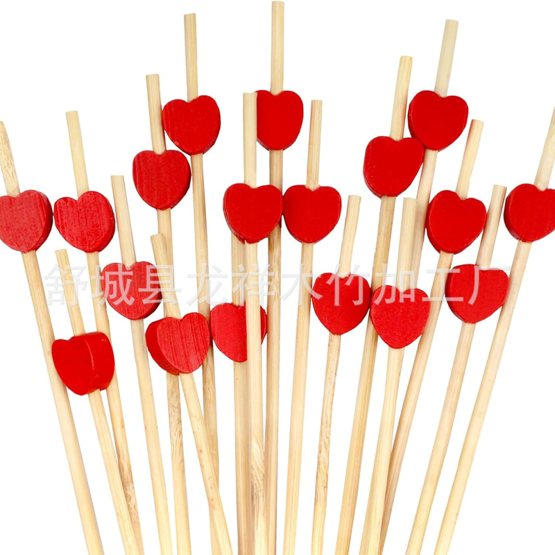 Jednokratni bambus štapići za voće za koktele – moderan minimalistički dizajn, mogućnost tiska loga, vrhunska kvaliteta