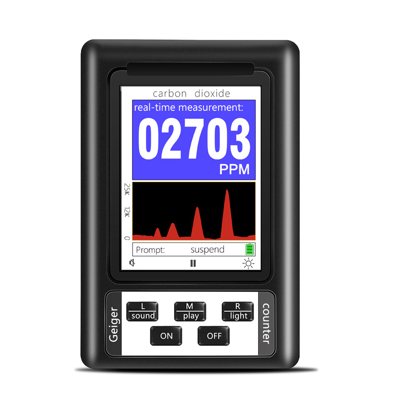 Detector de CO2, seria Br-11, monitor de calitate a aerului