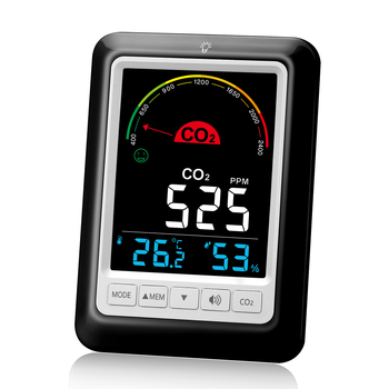 CO2 детектор за вътрешна температура и влажност, модел BJ8228, обхват на измерване: CO2, температура, влажност, точност: ±50 ppm
