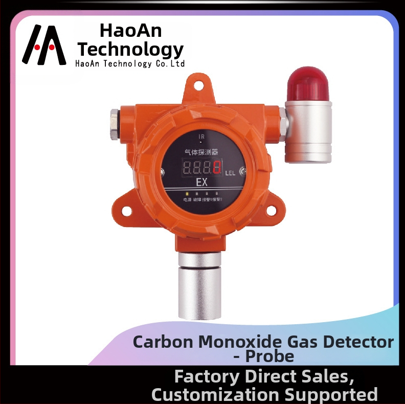 Hao'an GT-HAQT1800 Priemyselný/obchodný detektor oxidu uhoľnatého – sonda pre iné plynové analyzátory