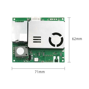 All-in-One levegőminőségi érzékelő: PM2.5, formaldehid, TVOC, hőmérséklet és páratartalom, CO2, modell M701