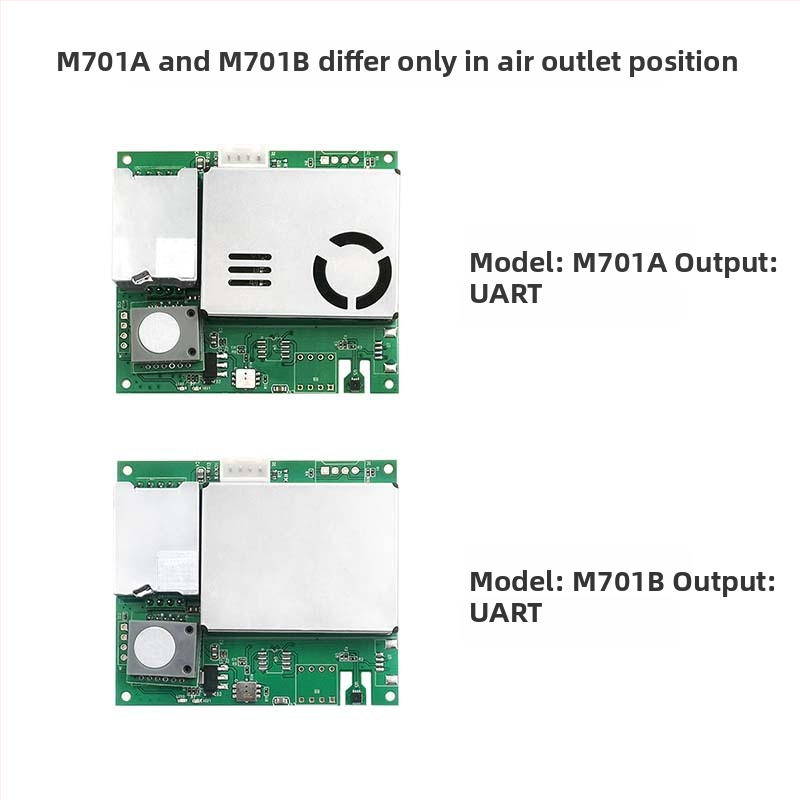 Všetko v jednom senzor kvality ovzdušia PM2.5, formaldehid TVOC, teplota a vlhkosť, CO2 modul M701