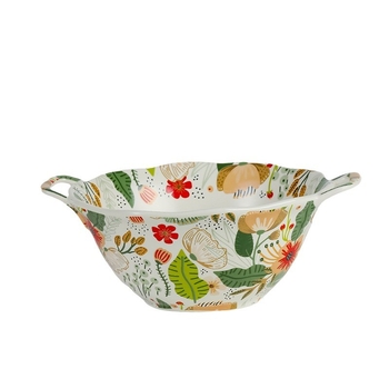 Porcelanski set posuđa s cvjetnim uzorkom: mikrovalna sigurna, moderan azijski stil, Swear brend