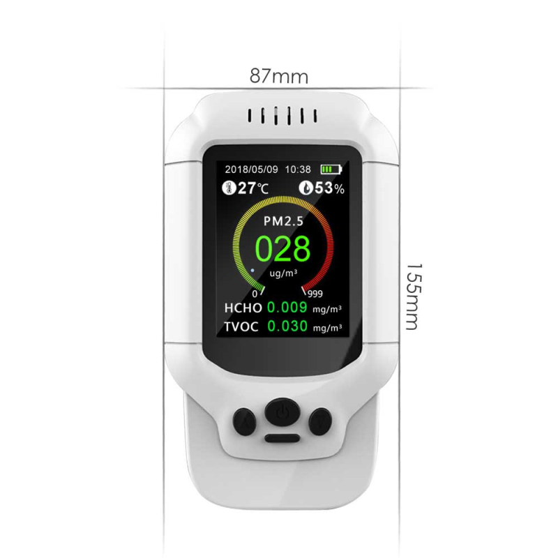 DM502 Detektor kvalitete zraka za formaldehid, TVOC i PM2.5